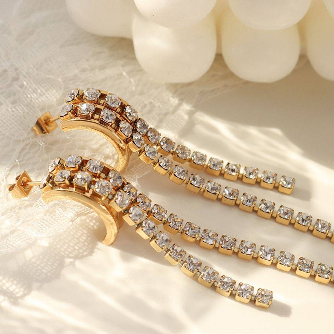 Ensley Earrings by Orliza