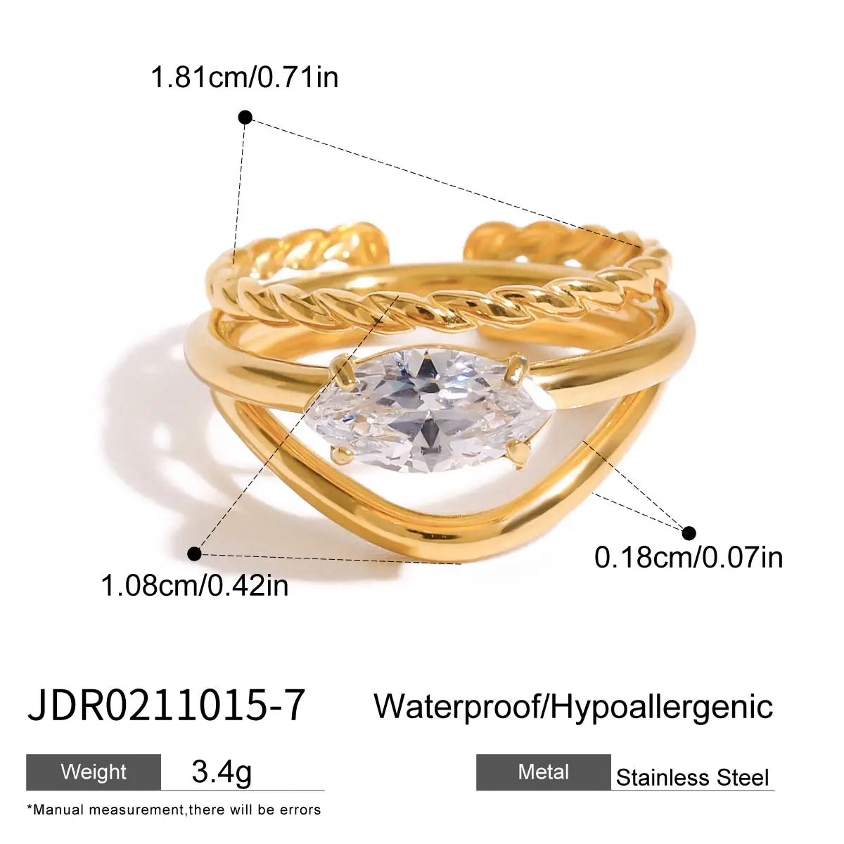Josephine Rings by Orliza