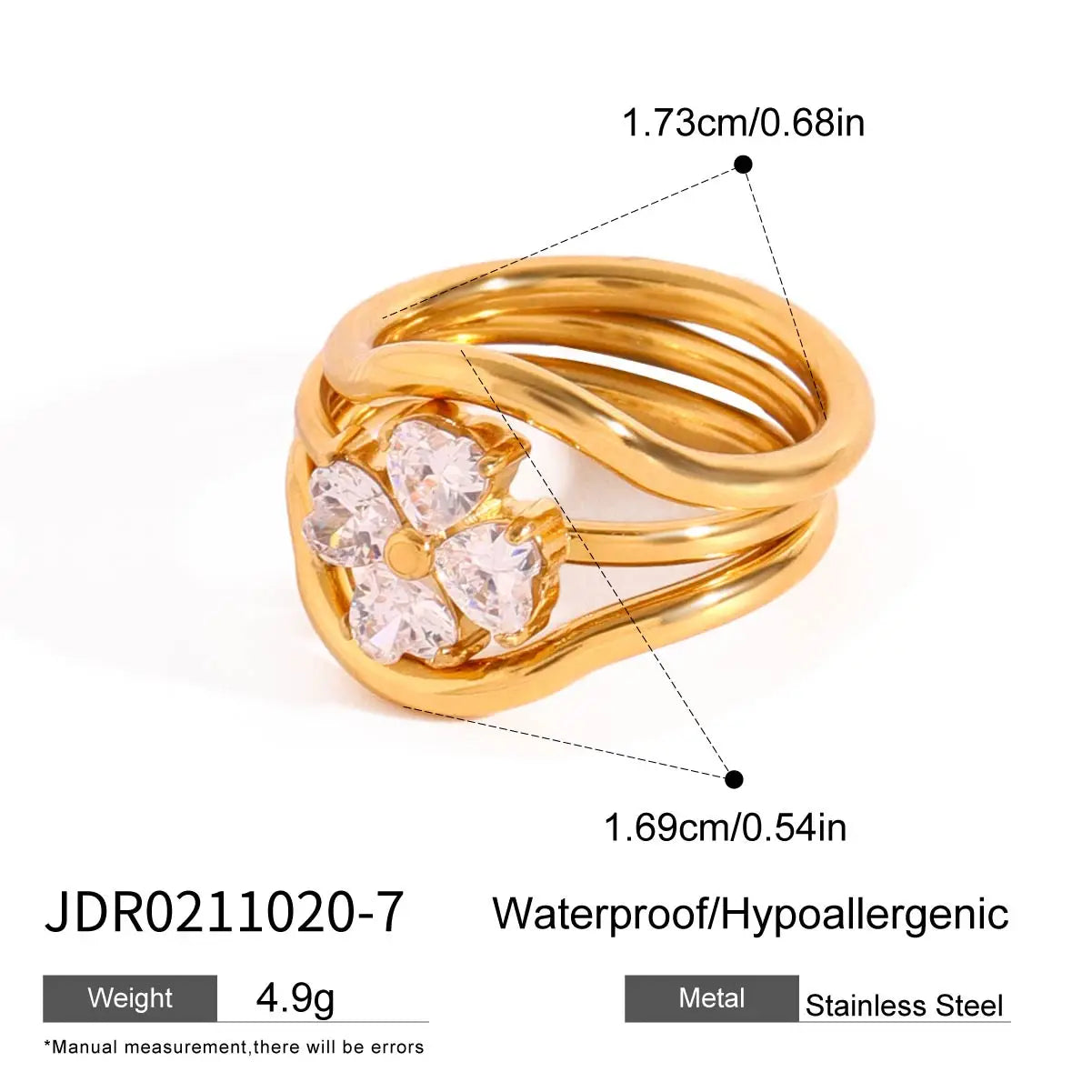 Sofia Rings by Orliza