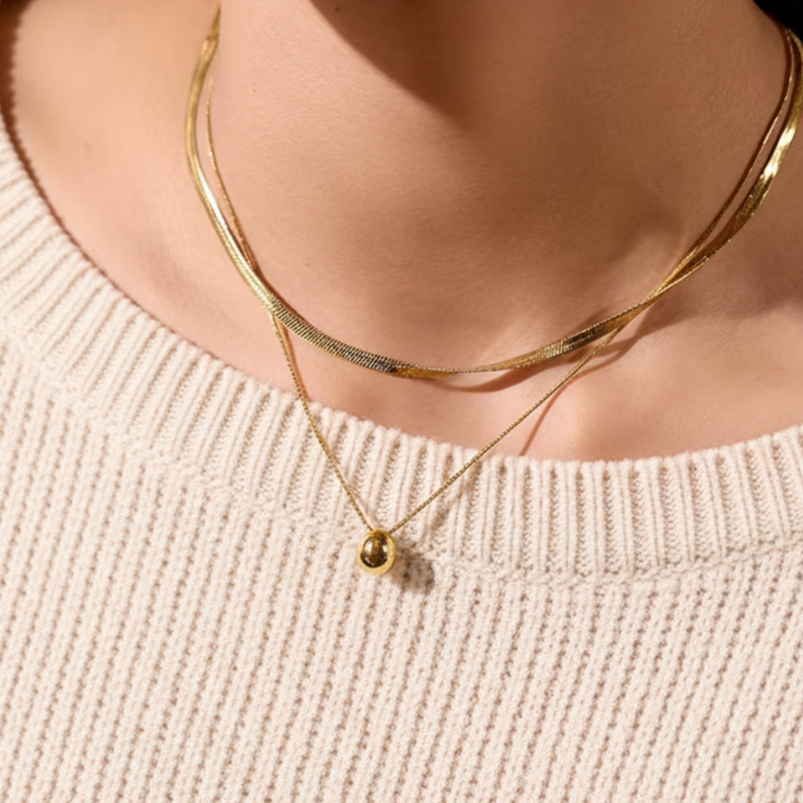 Mazie Necklace by Orliza