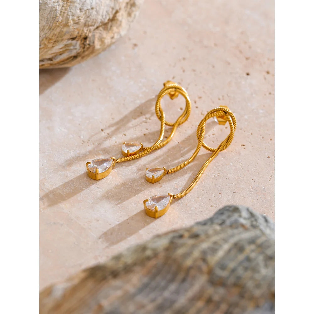 Maci Earrings by Orliza