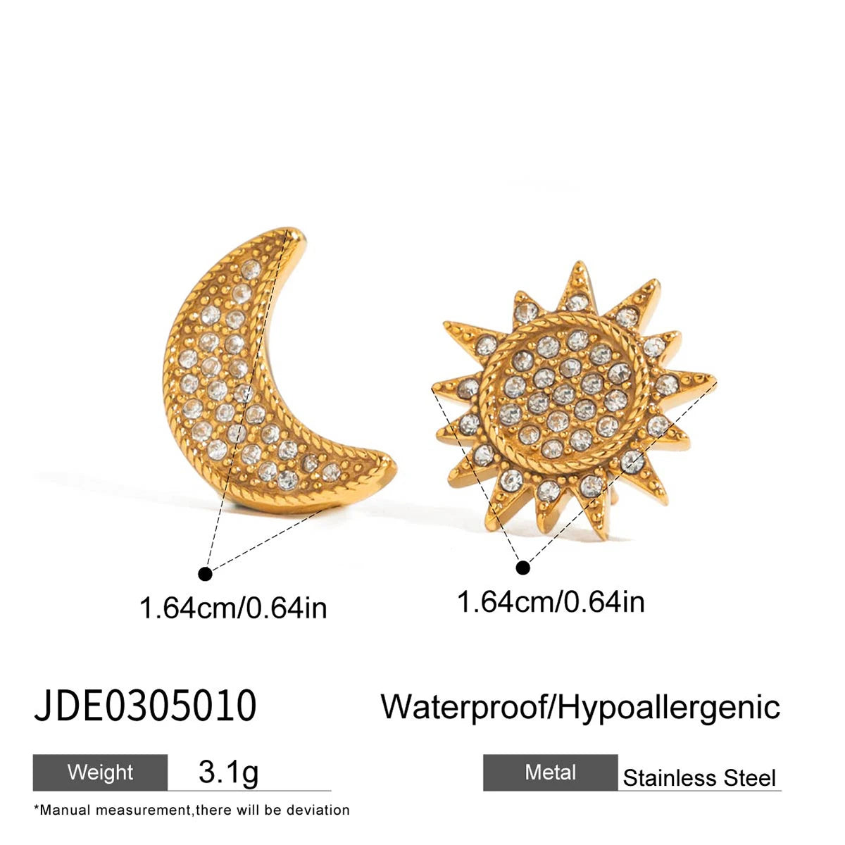 Melanie Earrings by Orliza