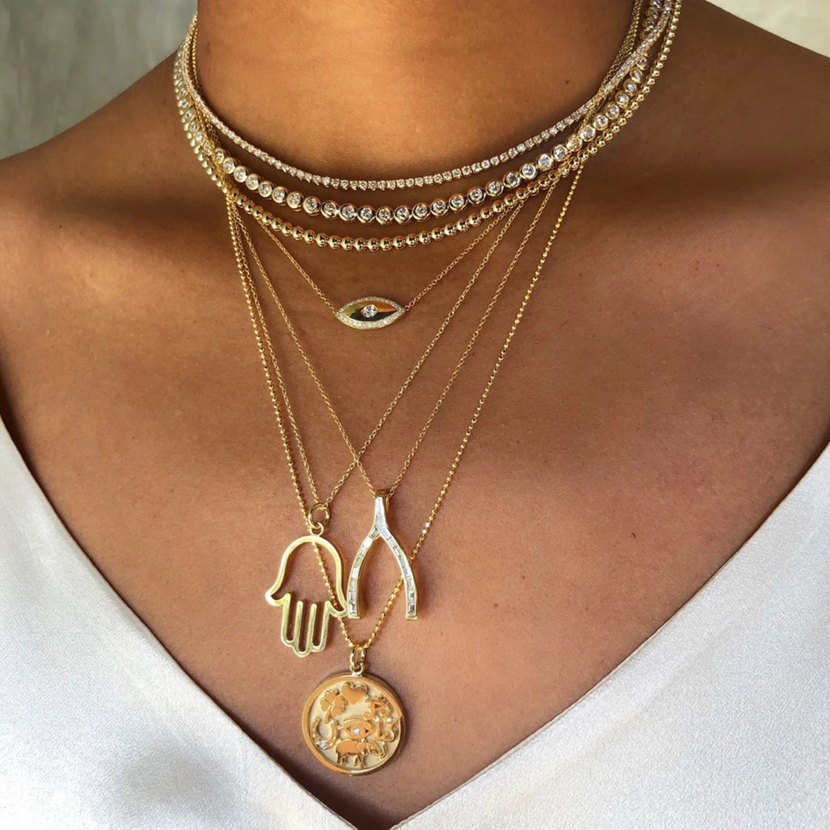 Skyla Necklace by Orliza