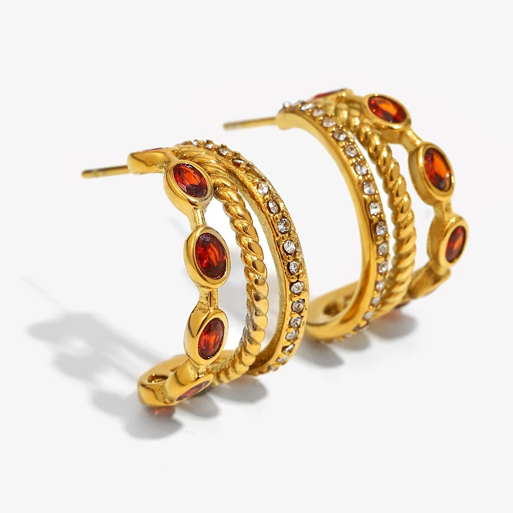 Jade Earrings by Orliza