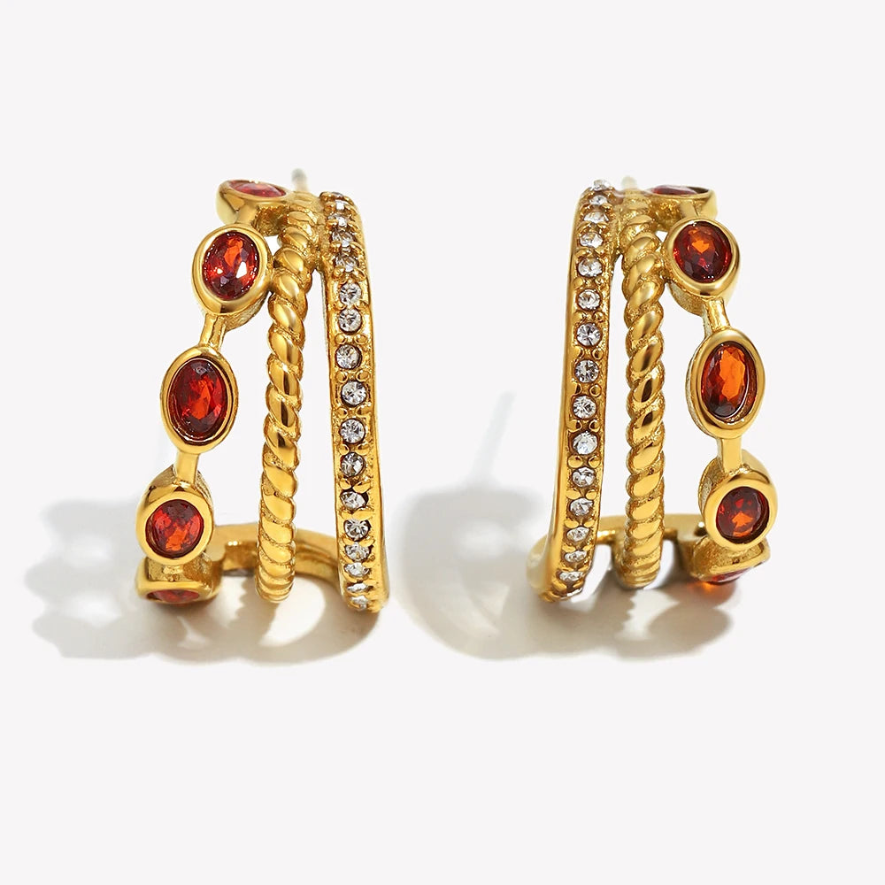 Jade Earrings by Orliza