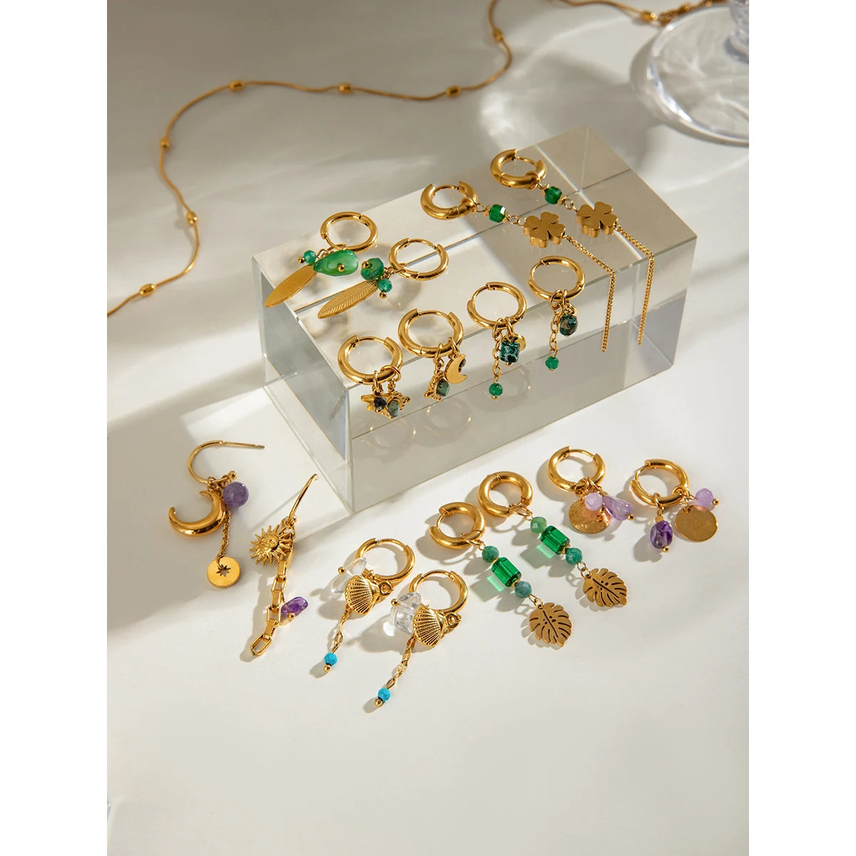 Aitana Earrings by Orliza
