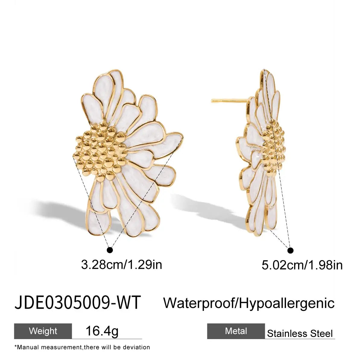 Jasmine Earrings by Orliza