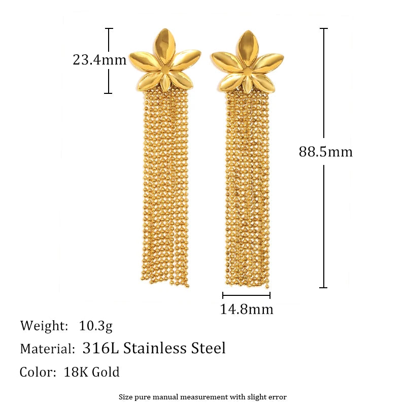 Cataleya Earrings by Orliza