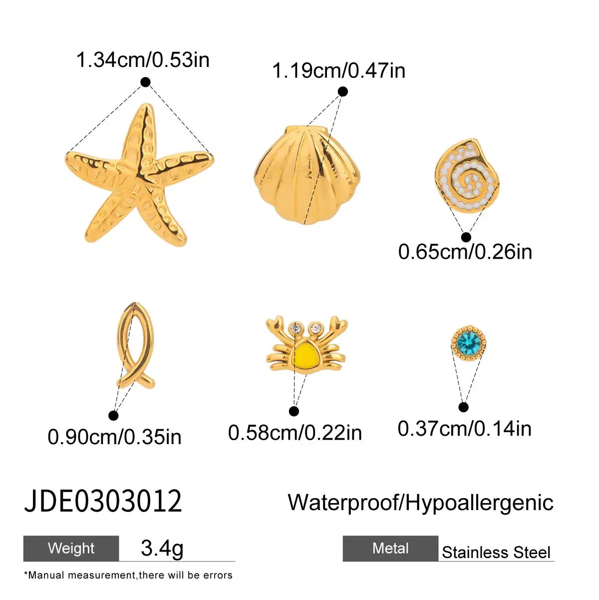 Catalina Earrings by Orliza