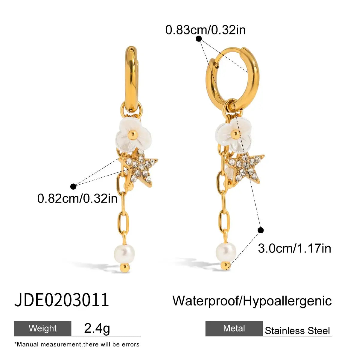 Mary Earrings by Orliza