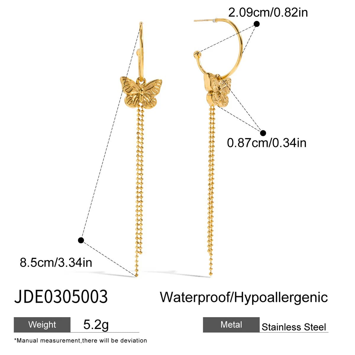 Kehlani Earrings by Orliza