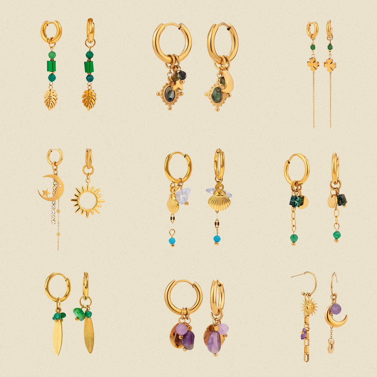 Aitana Earrings by Orliza