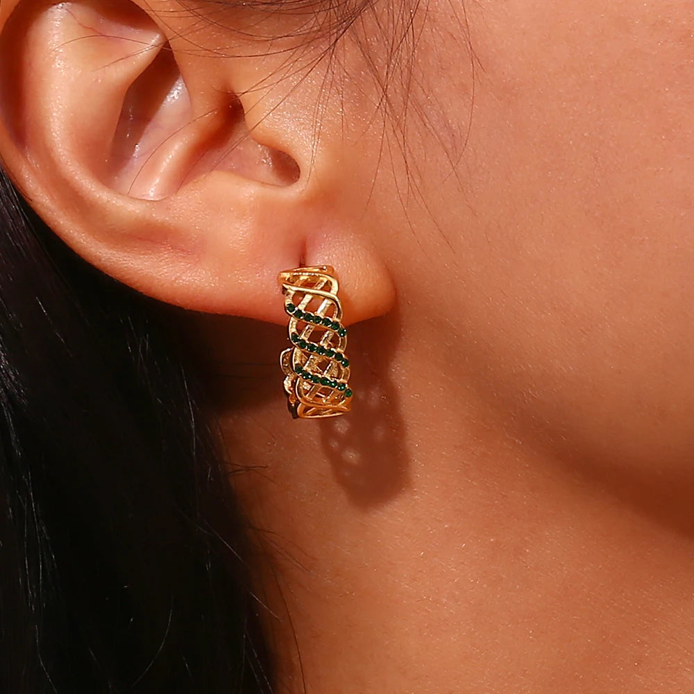 Adriana Earrings by Orliza