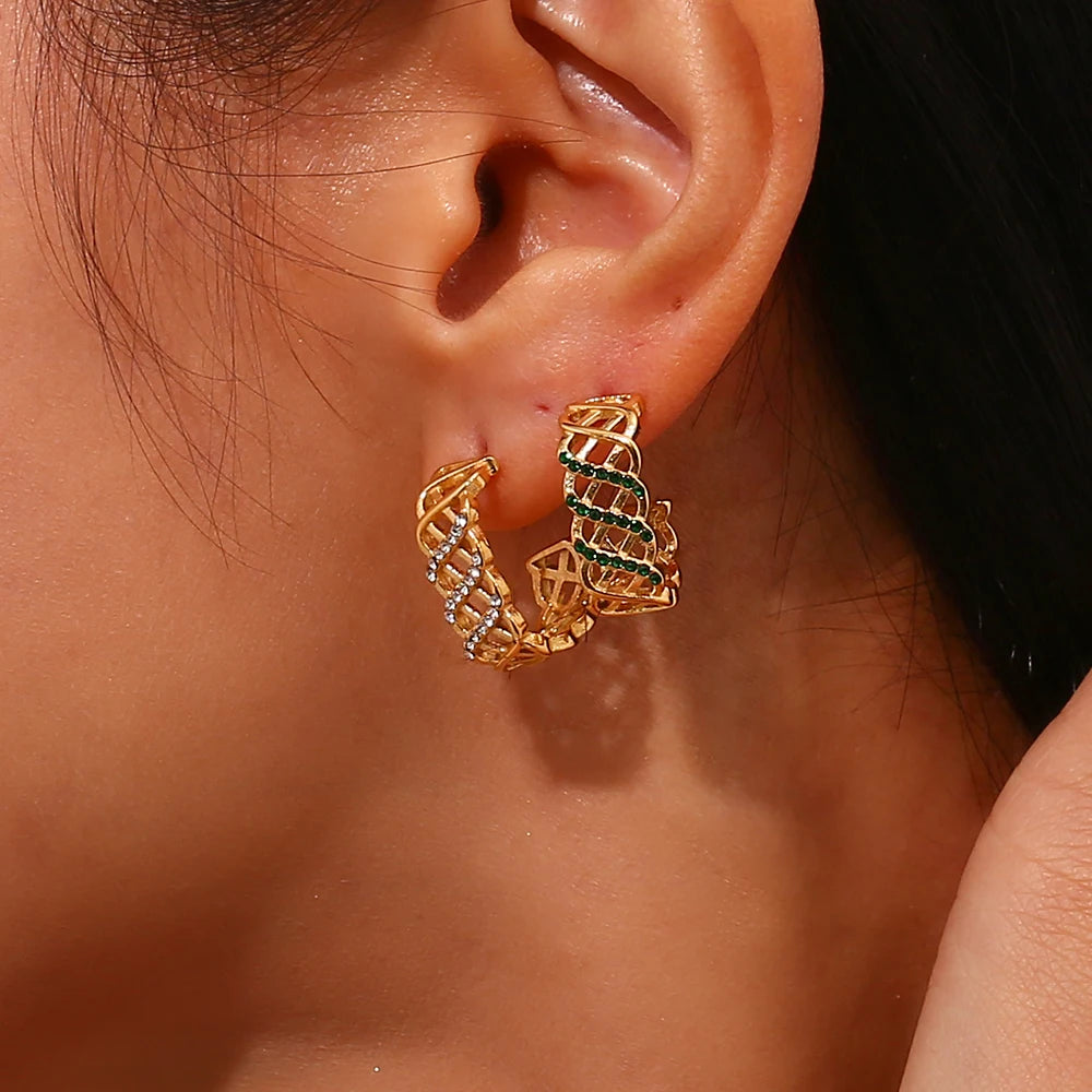 Adriana Earrings by Orliza