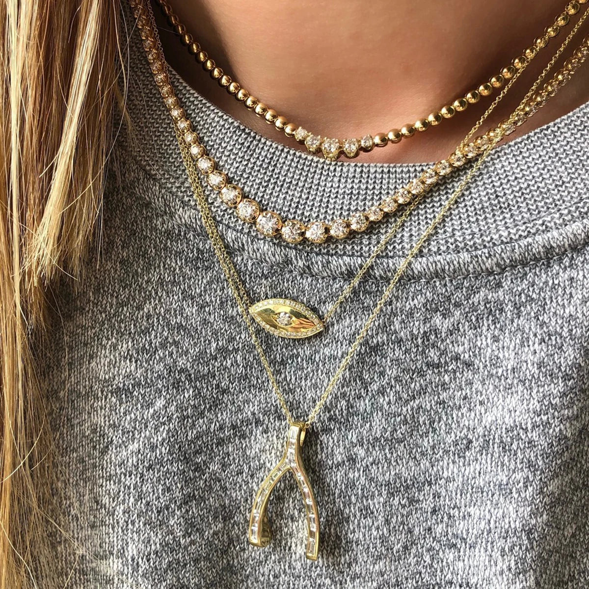 Skyla Necklace by Orliza