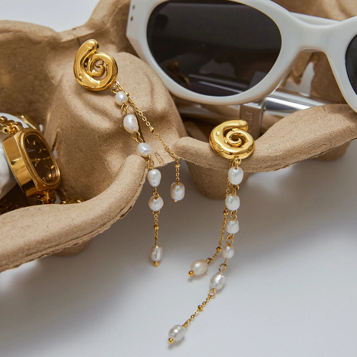 Elara Earrings by Orliza