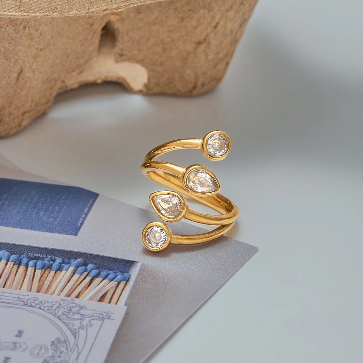 Reina Rings by Orliza