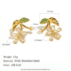 Saylor Earrings by Orliza