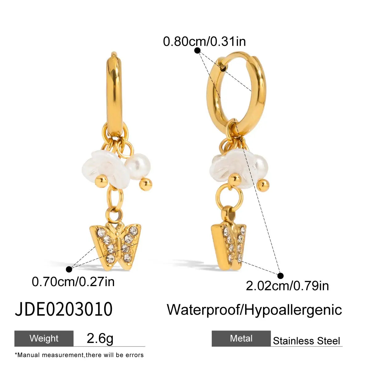 Mary Earrings by Orliza