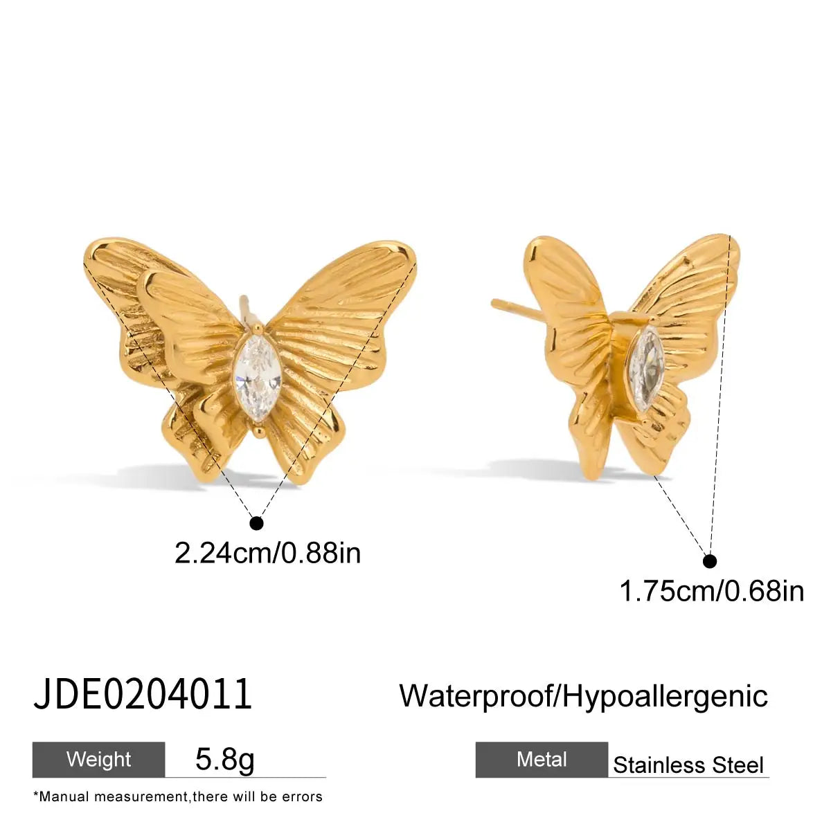 Iris Earrings by Orliza