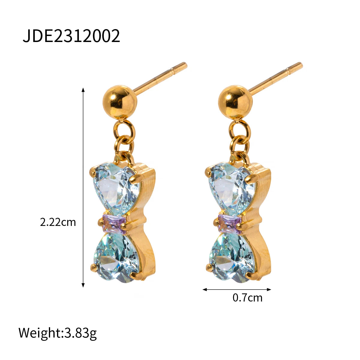 Adeline Earrings by Orliza