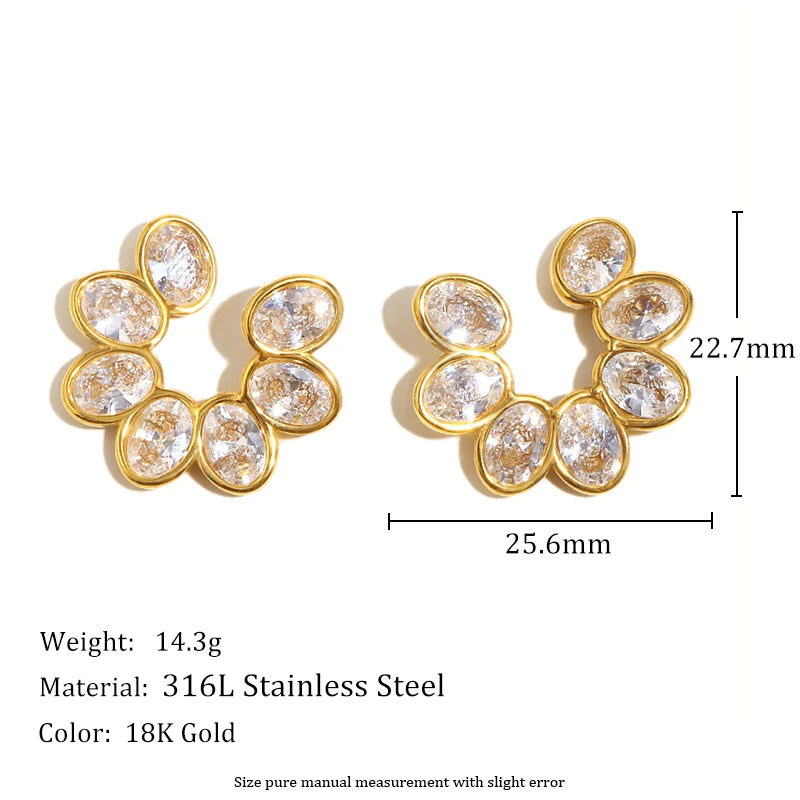 Jenesis Earrings by Orliza