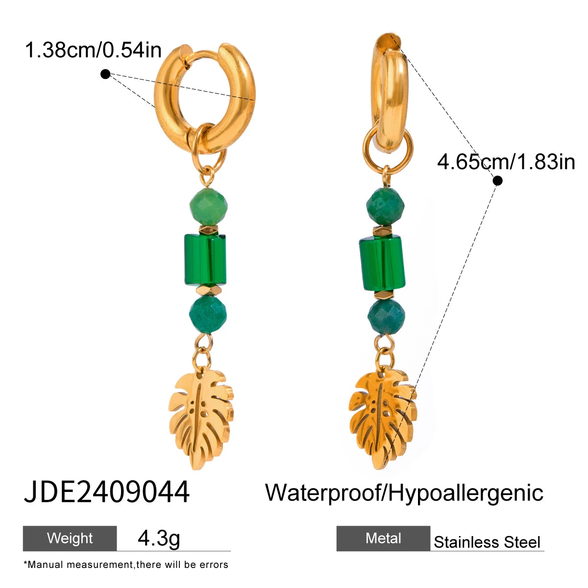 Izabella Earrings by Orliza