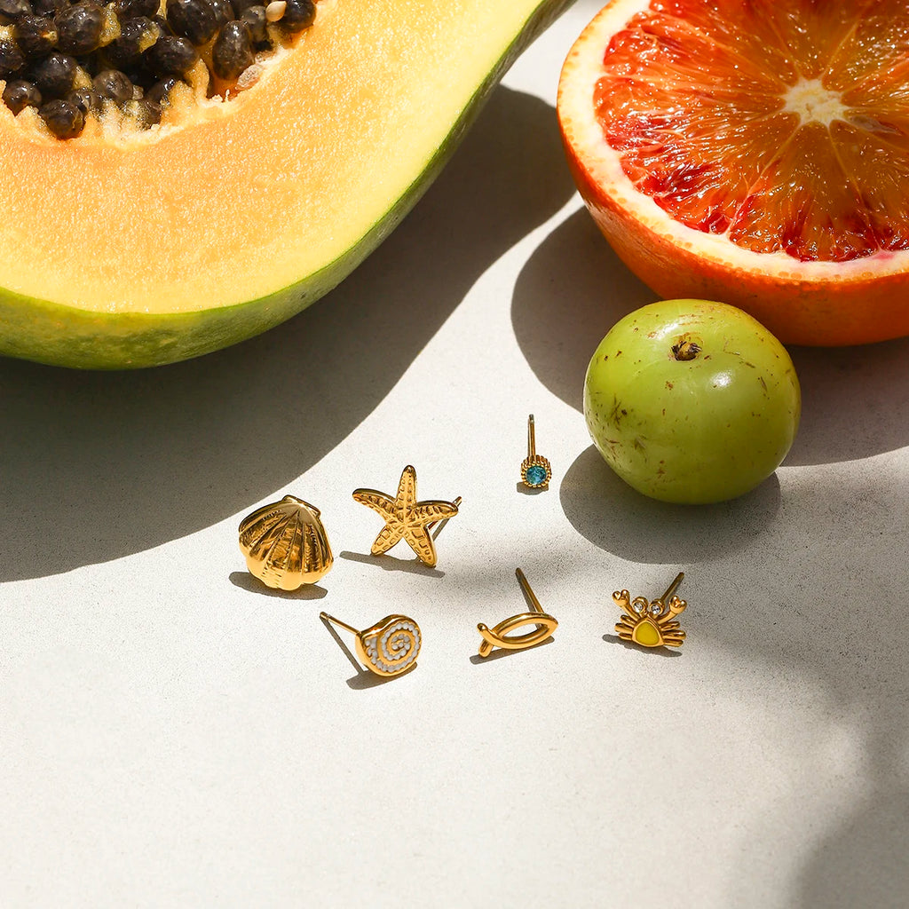 Catalina Earrings by Orliza