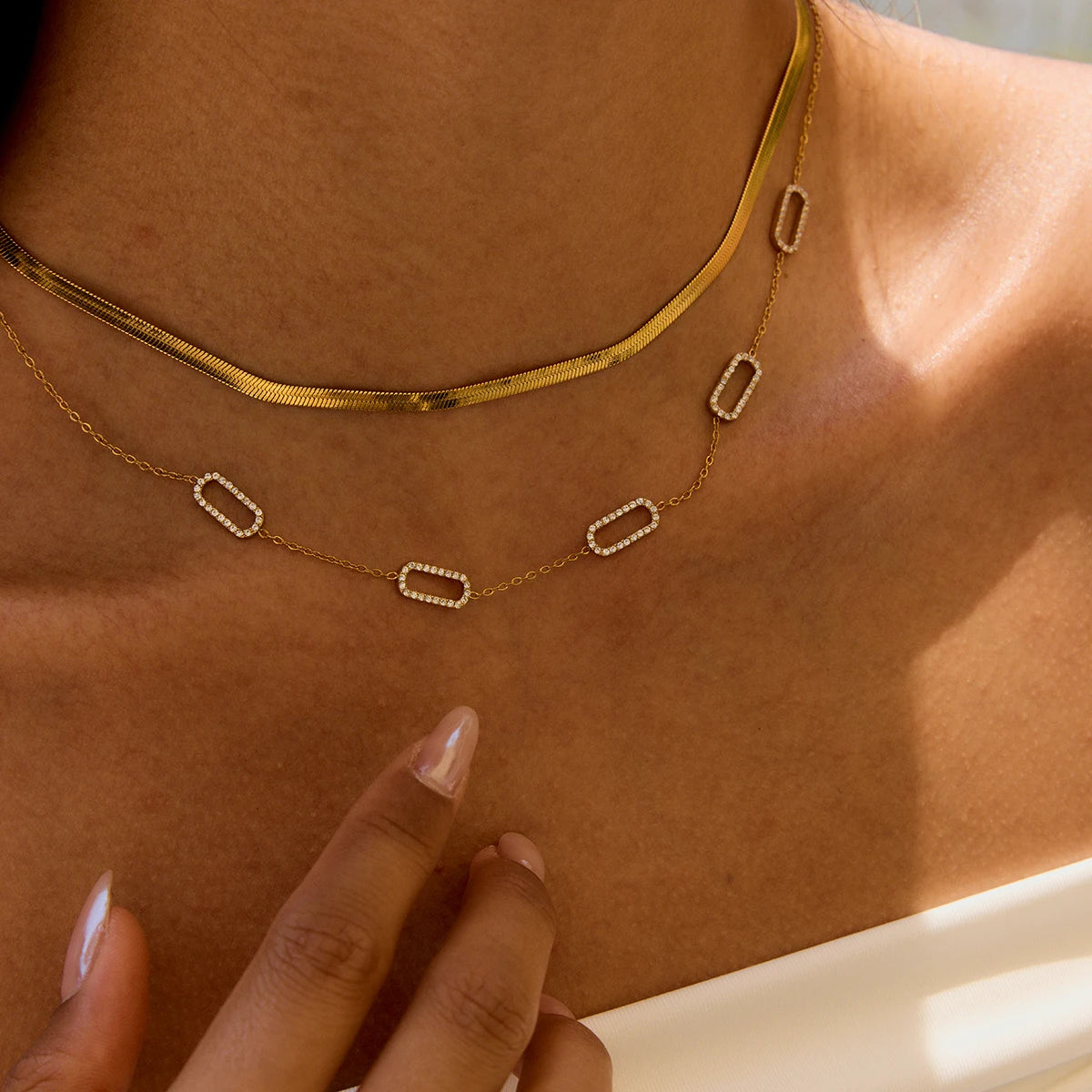 Milan Necklace by Orliza