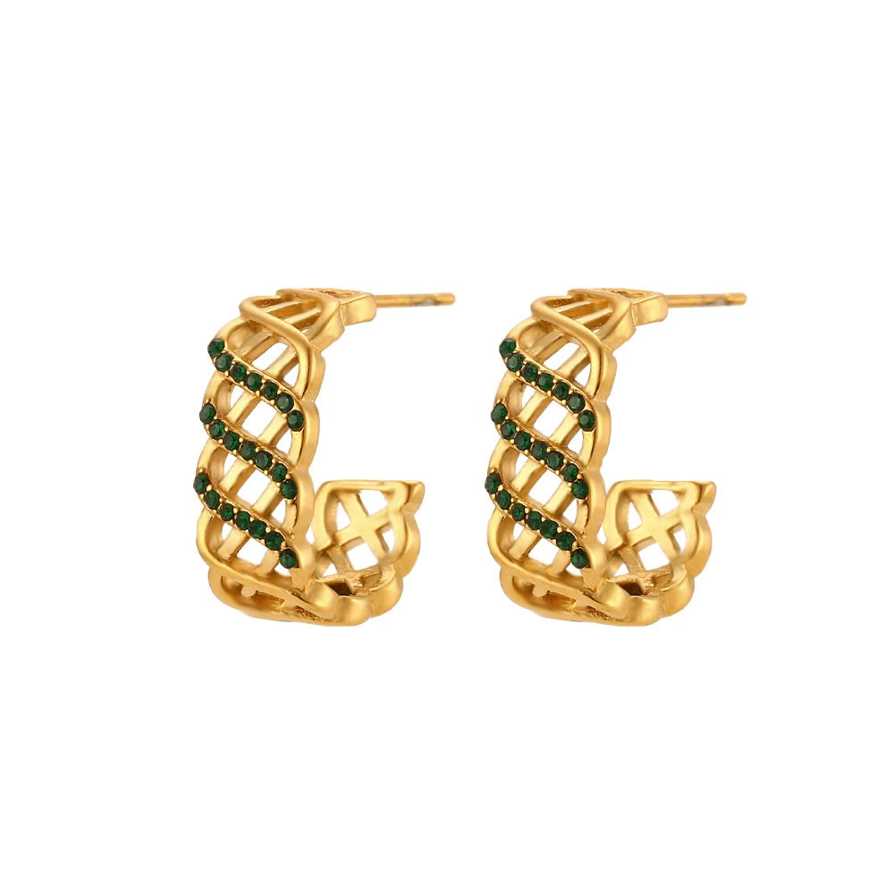 Adriana Earrings by Orliza