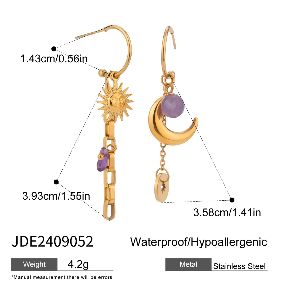 Aitana Earrings by Orliza