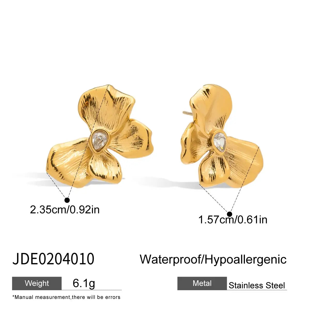 Iris Earrings by Orliza