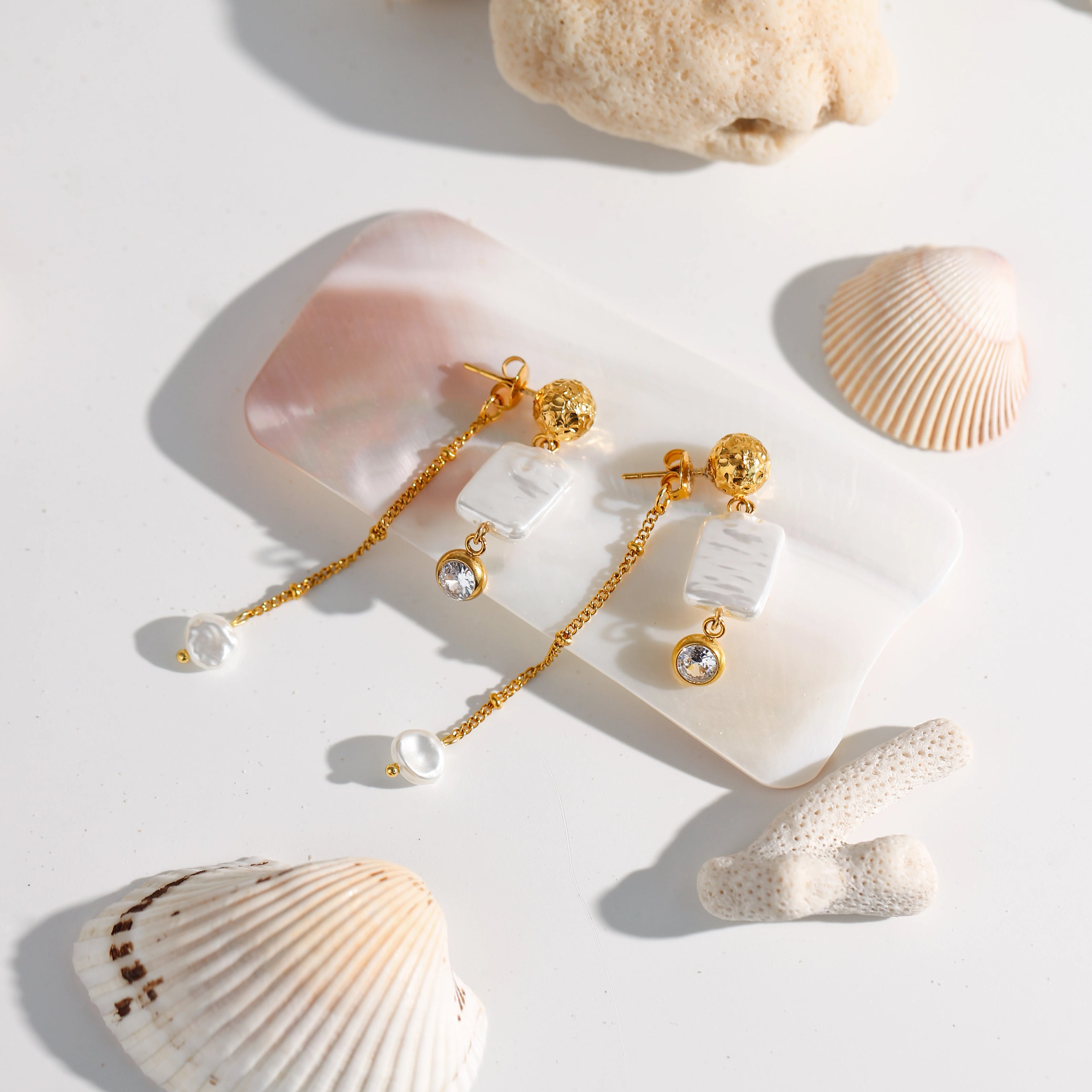 Magnolia Earrings by Orliza