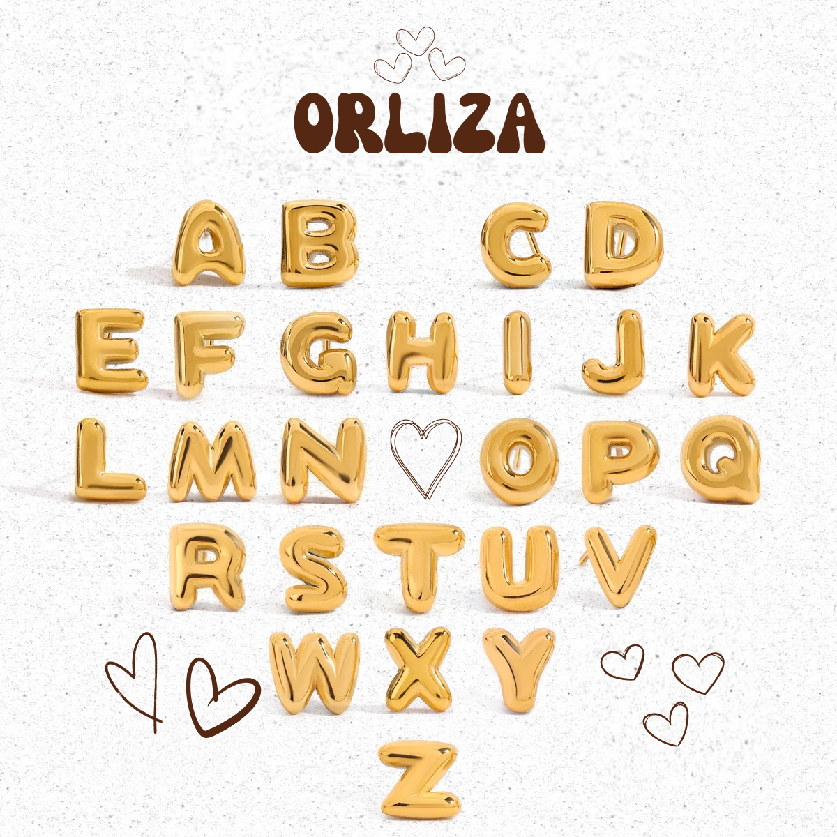 Hannah Earrings by Orliza